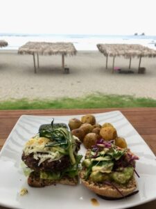 veggie-burger-ayampe-surf-trips-for-women